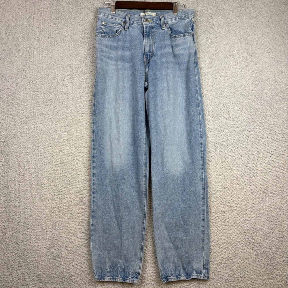 Levis Jeans Womens 28x33 Blue 94 Baggy High Rise Wide Leg Denim Skater Loose